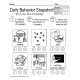 Special Education Teacher Student and Parent DAILY SNAPSHOT Home Notes with Data